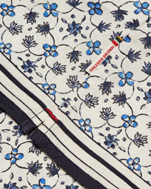 Kids | Fiore Print Capri Collar Linen Blend Shirt In Cashew Colour | Cashew