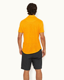 Beacon Tailored Fit Linen Polo Shirt | Beacon