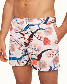 Setter Rose Flight Of Fantasy Shorter-Length Swim Shorts | Rose