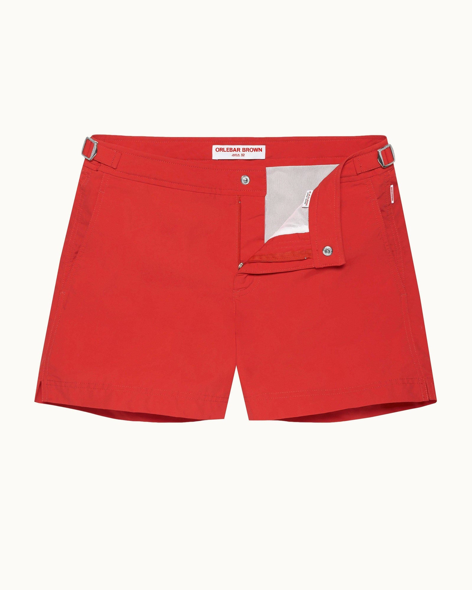 Setter Rescue Red Shorter-Length Swim Shorts | Rescue Red