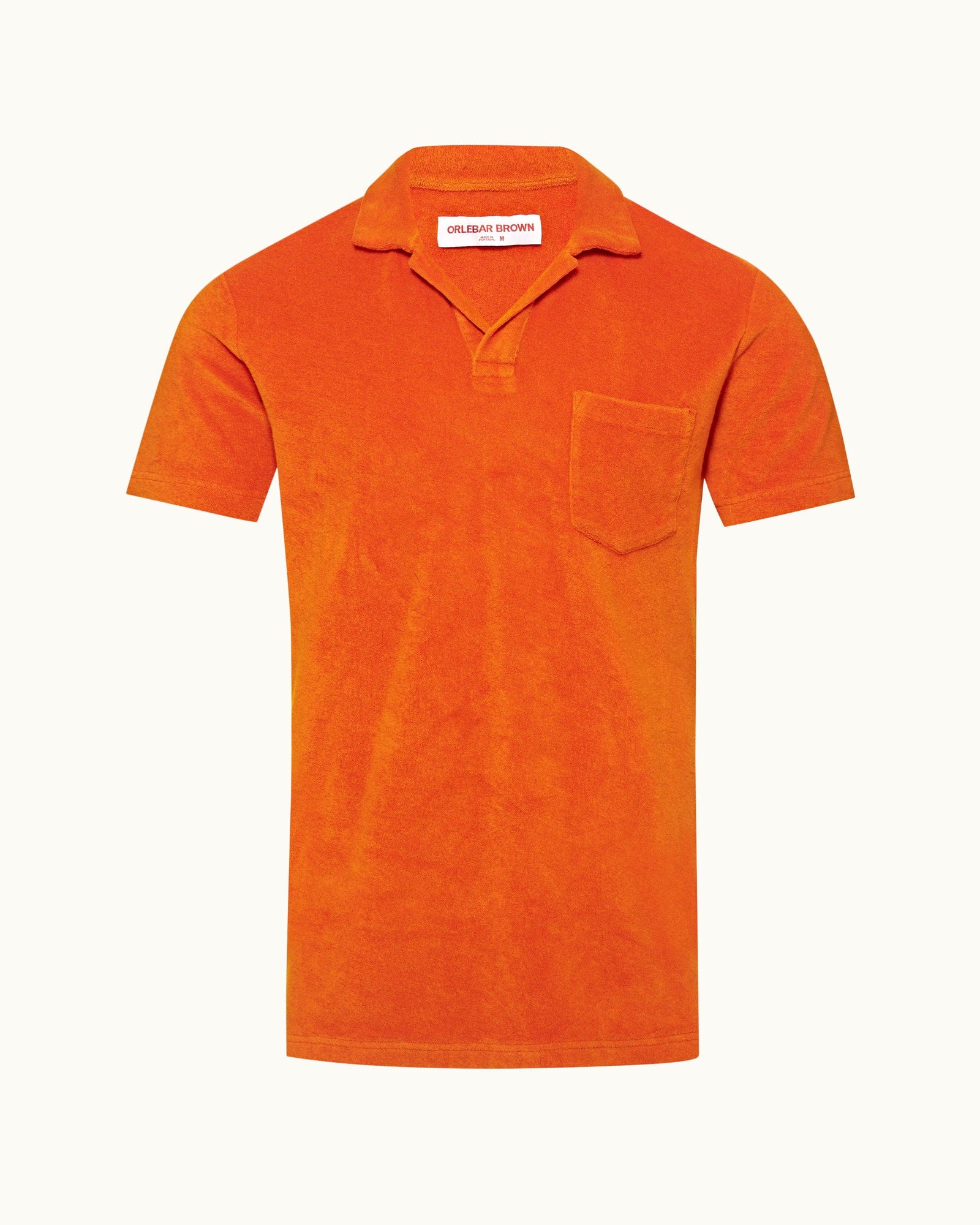 Tiger Lily Tailored Fit Organic Cotton Towelling Resort Polo Shirt | Tiger Lily