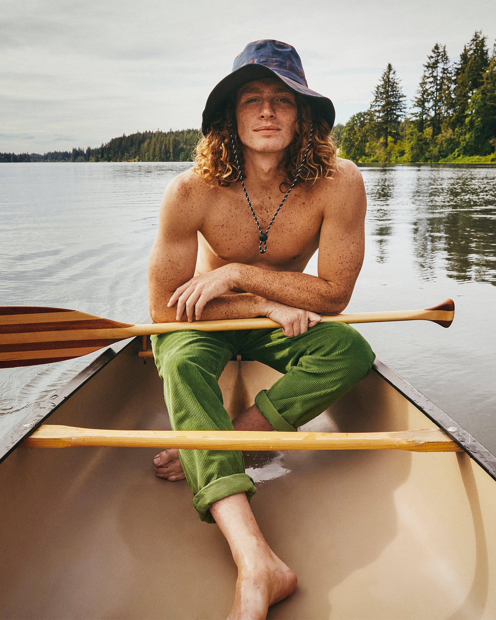 Conifer Relaxed Fit Corduroy Trousers | Conifer