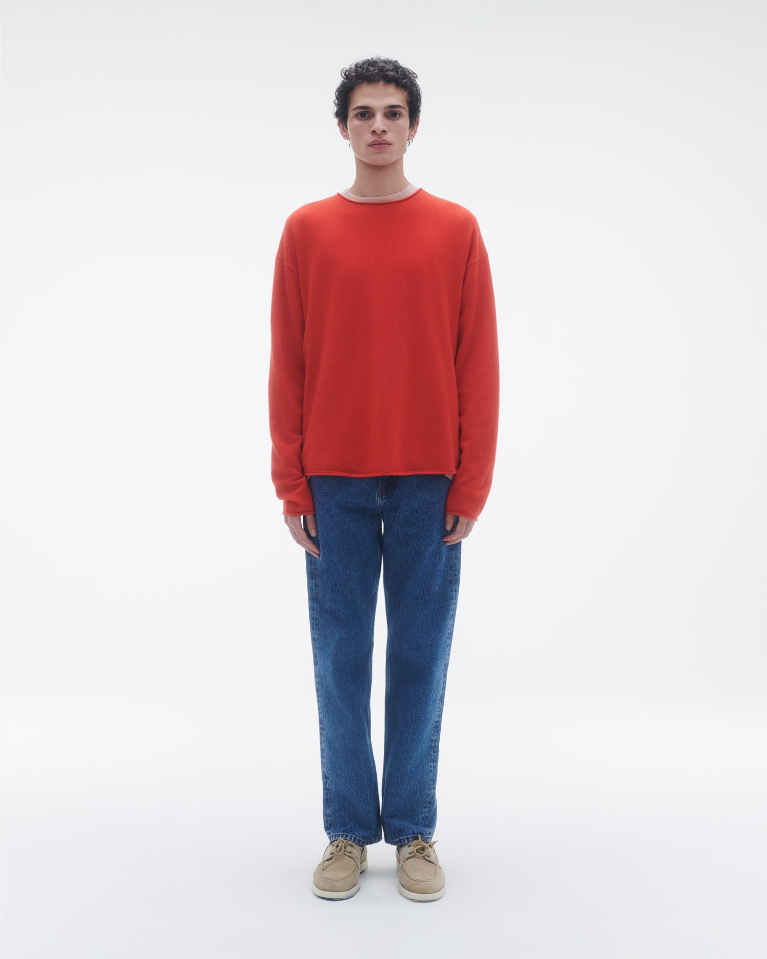 Unisex | Oversized Crew | Cherry