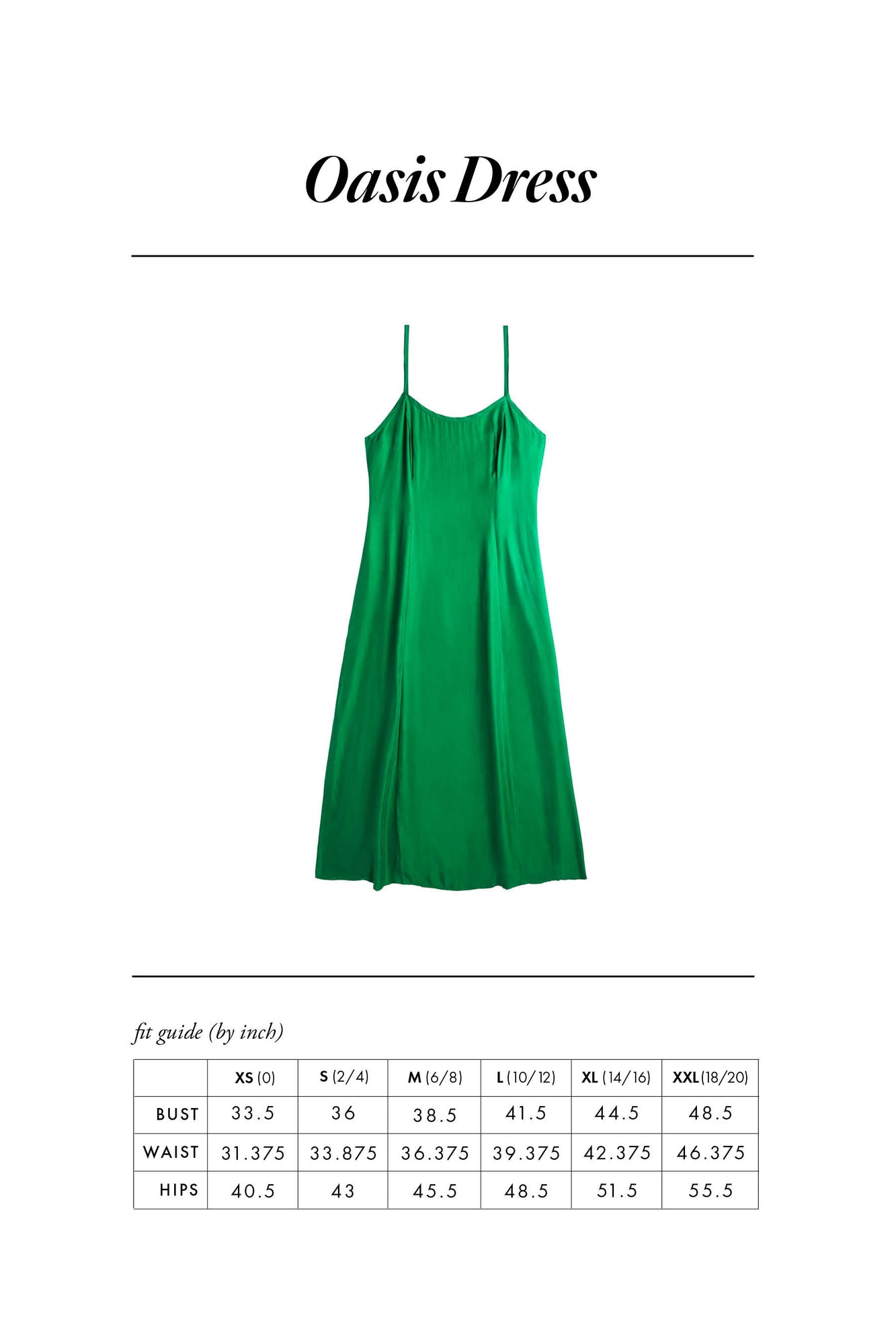 Oasis Dress | Green