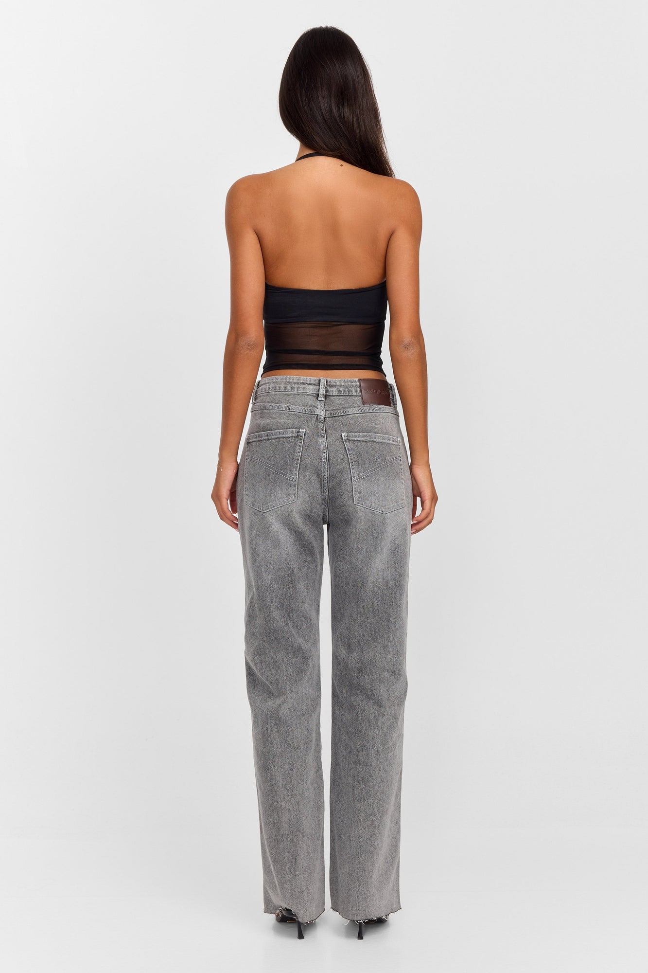 Odessa Jean | Grey Denim