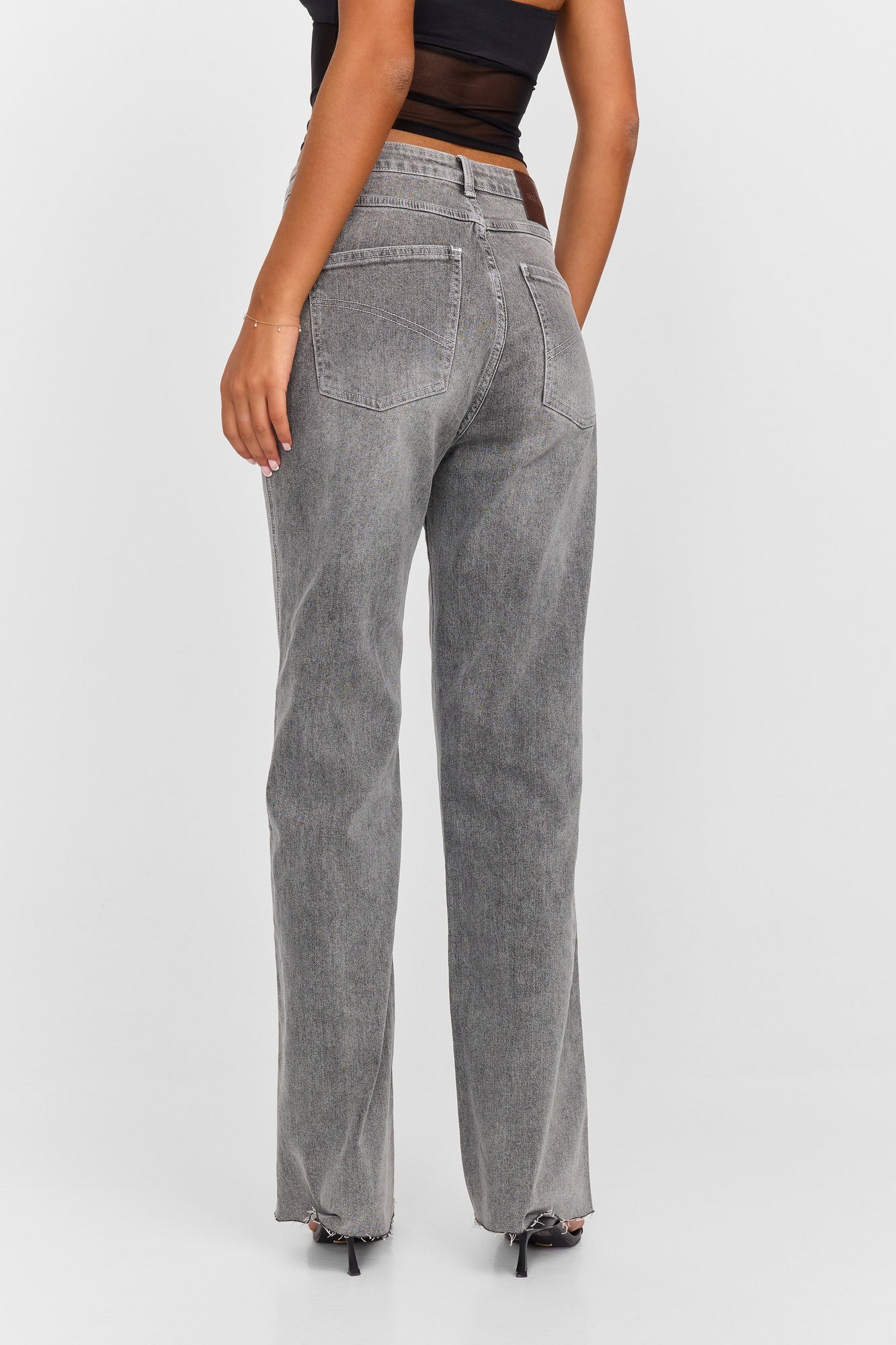 Odessa Jean | Grey Denim