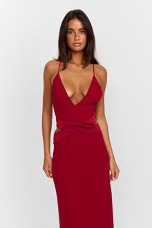 Sia Maxi Dress | Red