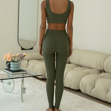 Classic Legging | Olive Micro Scrunch