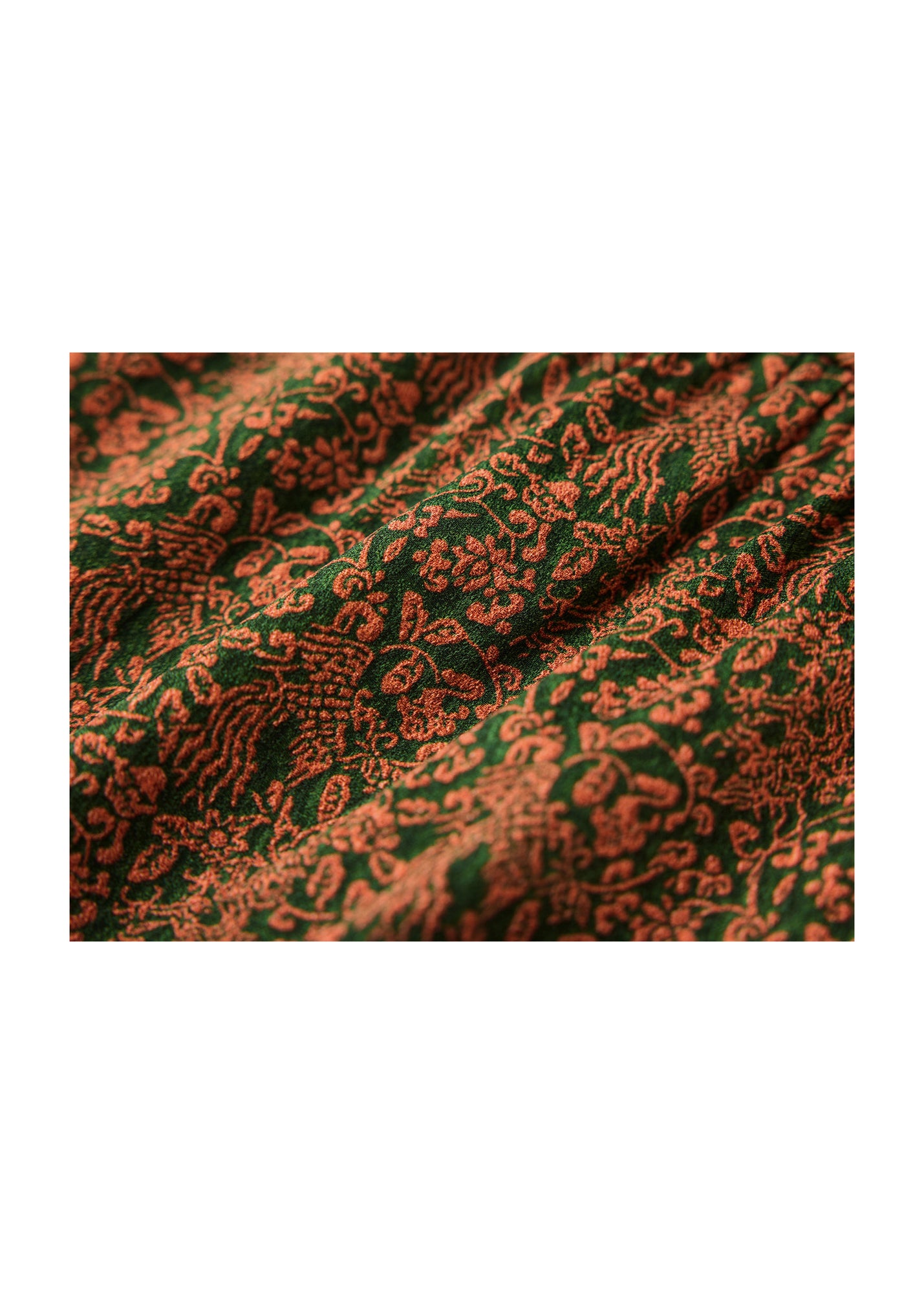 One-Piece Tea-Length Dress | Brown