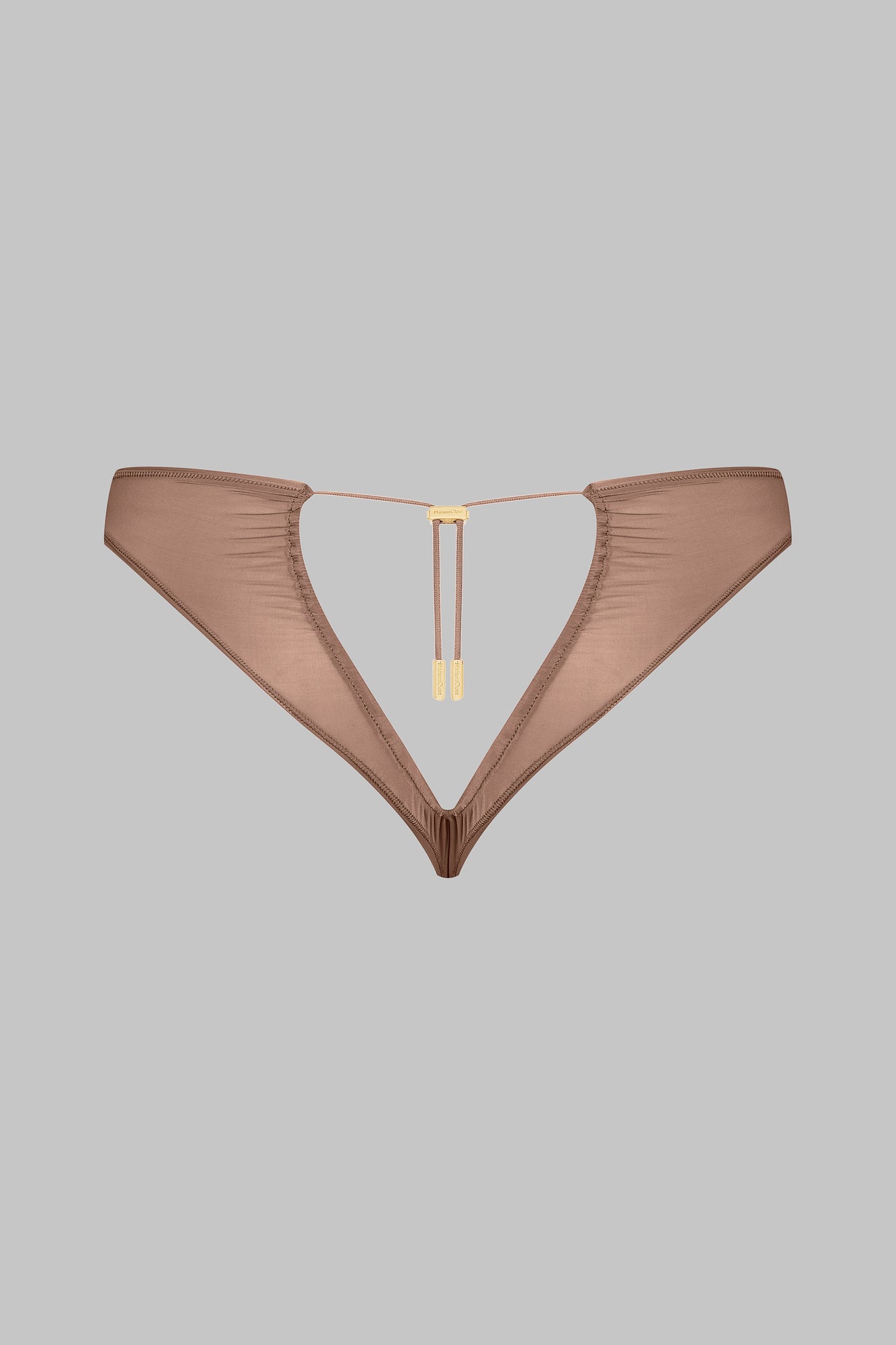 Open Back Panty - French Kiss Light | Mocha