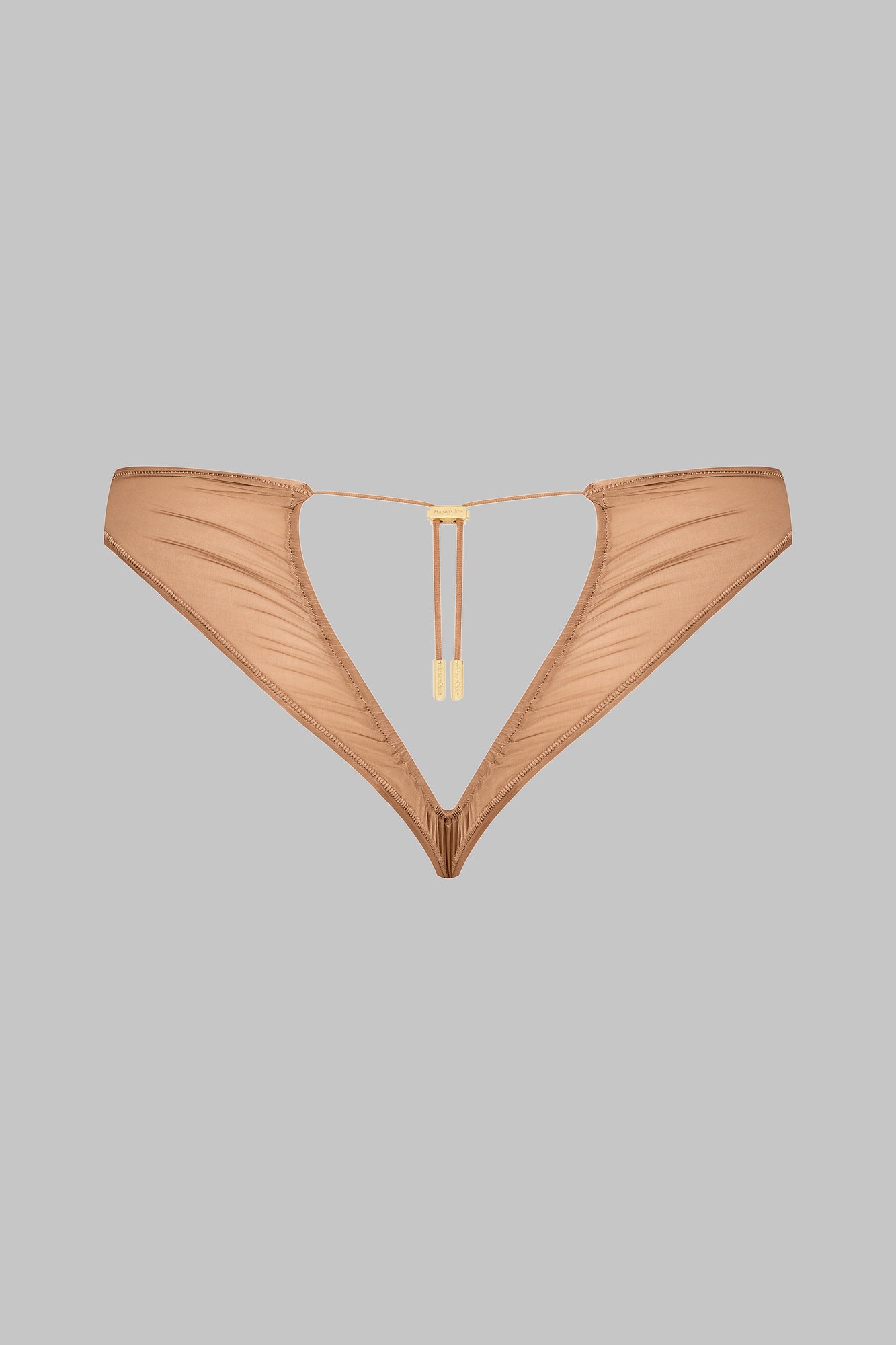 Open Back Panty - French Kiss Light