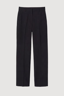 Orion Double-Pleated Tailored Pant (Petite) - Flat