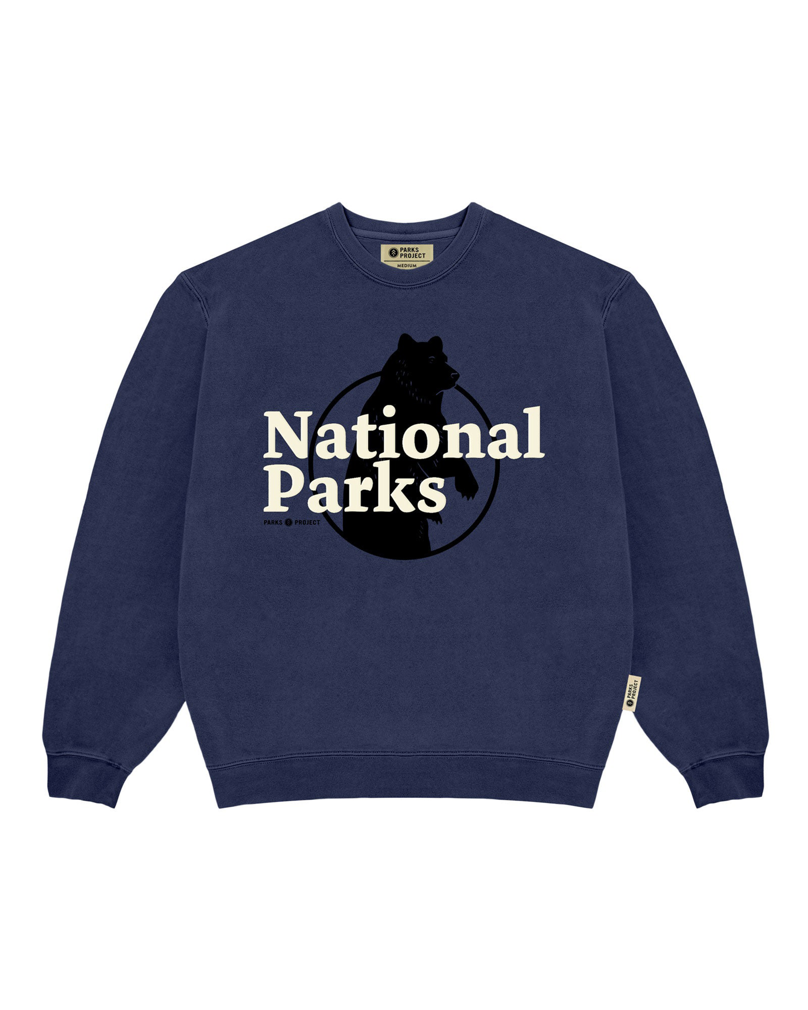 Our National Parks Puff Print Crew | Navy
