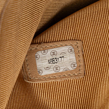 Chanel | Pre-Owned Caviar Logo Chain Shoulder Bag | Yellow/Light Yellow