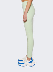 Women | Sporty & Rich | Runner Script Leggings | Off White