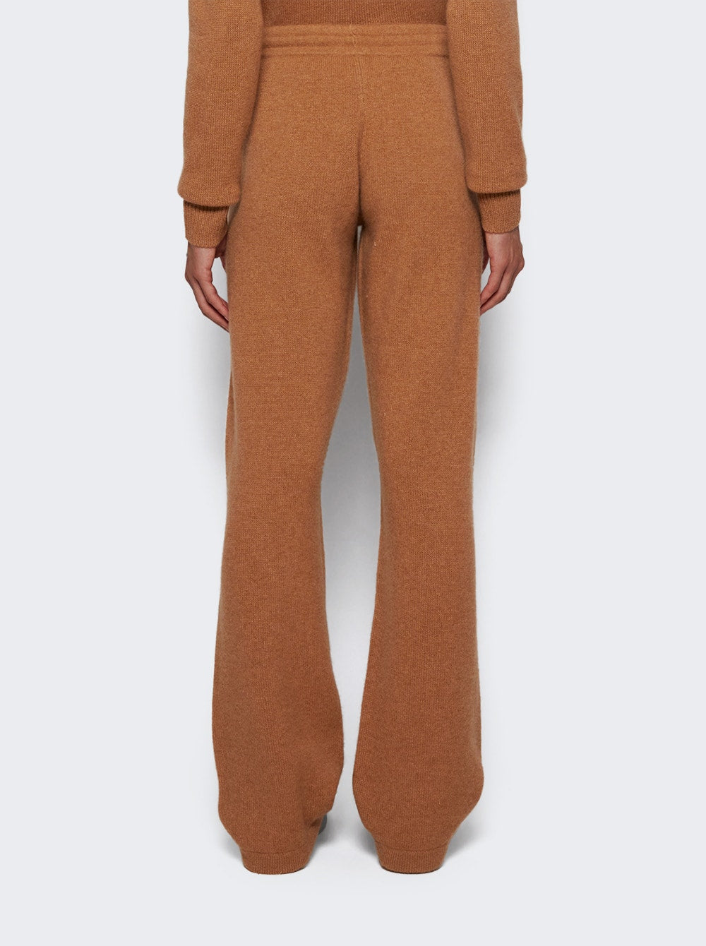 Women | Sporty & Rich | Trousers Camel And White | Beige