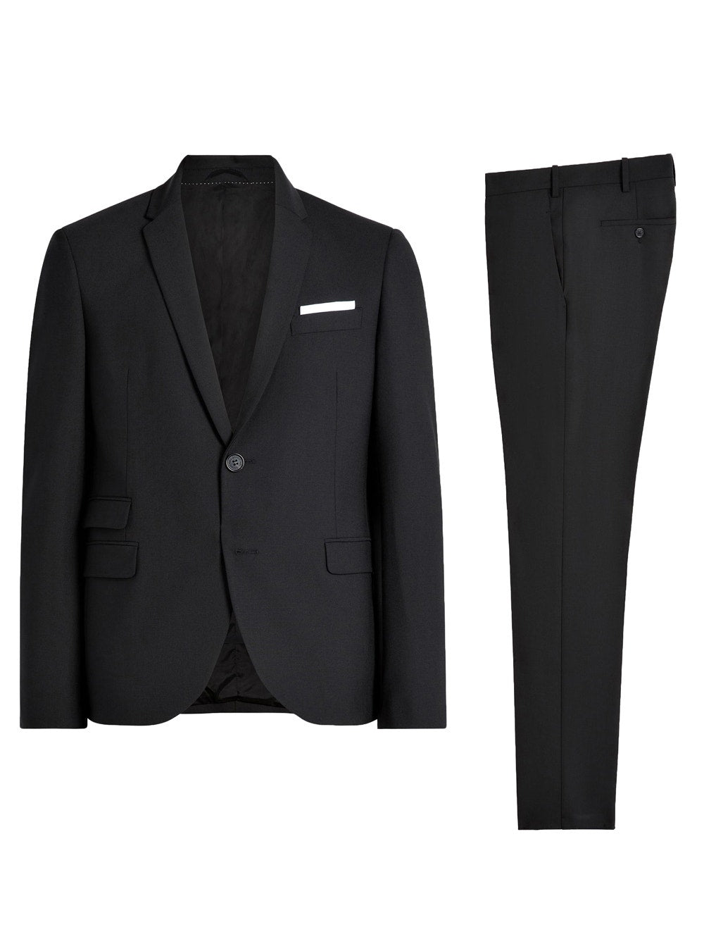 Neil Barrett | Travel Slim Fit Long Unlined Suit | Black