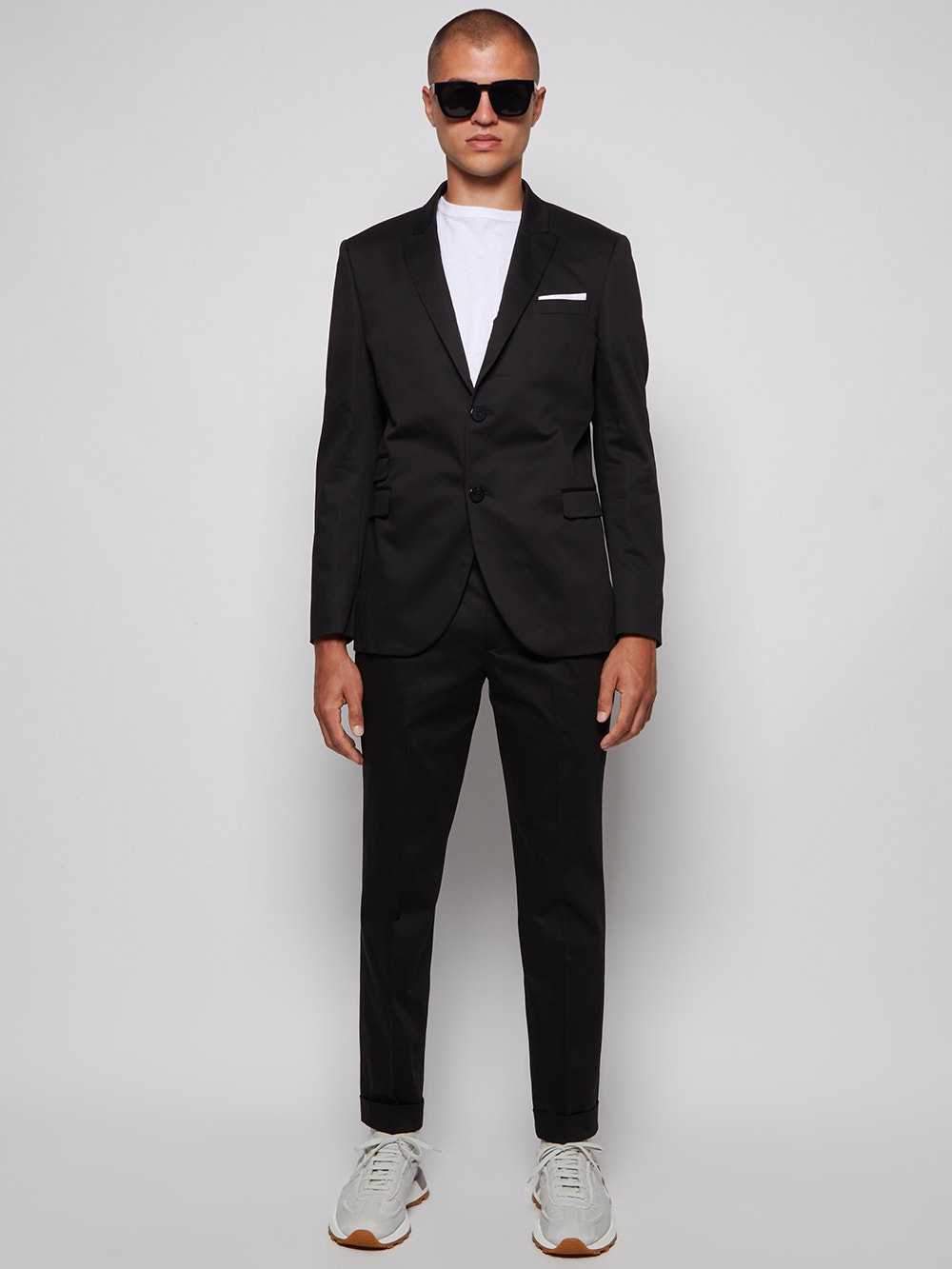 Neil Barrett | Travel Slim Fit Long Unlined Suit | Black