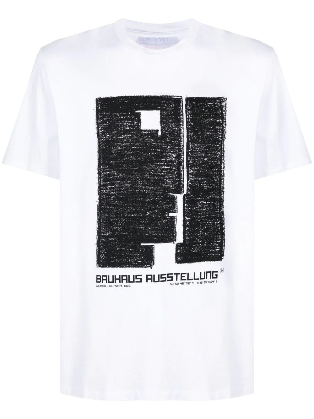 Neil Barrett | Bauhaus Ausstellung T-shirt | White