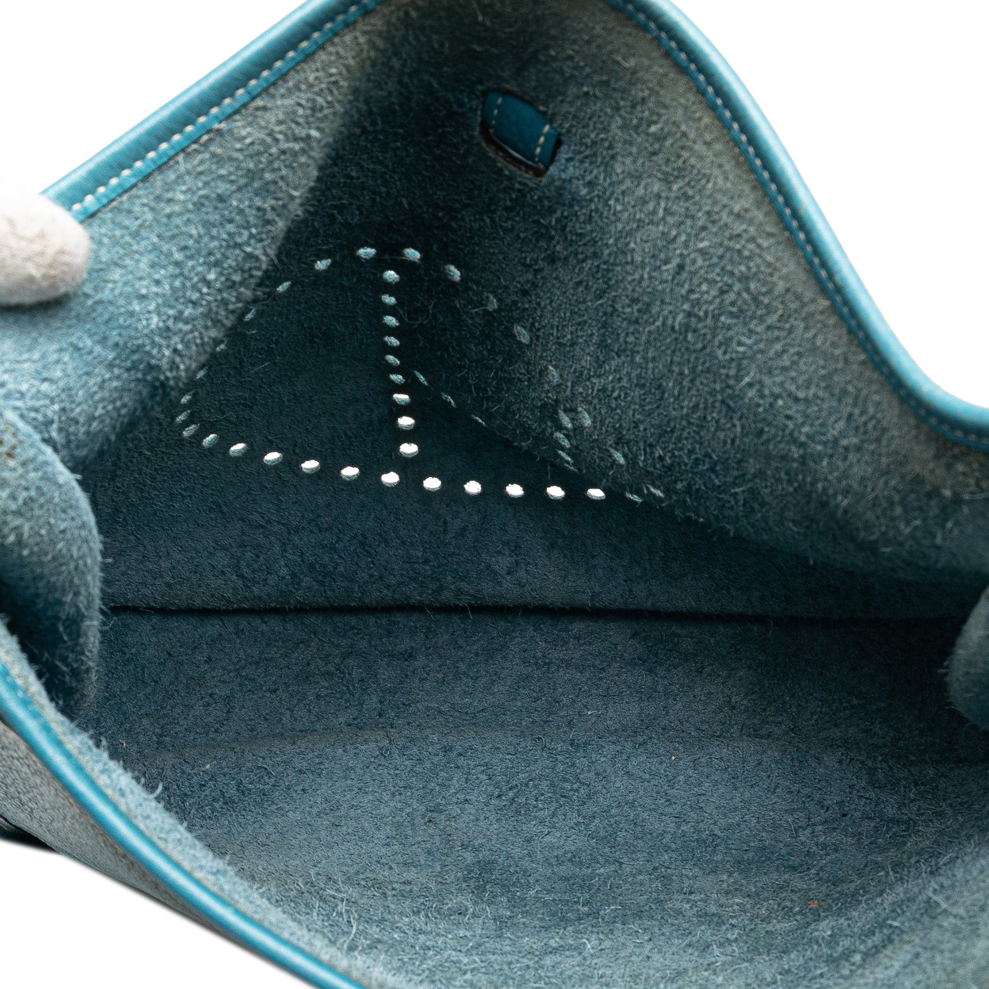 Hermes | Pre-Owned Clemence Evelyne II GM | Blue/Light Blue