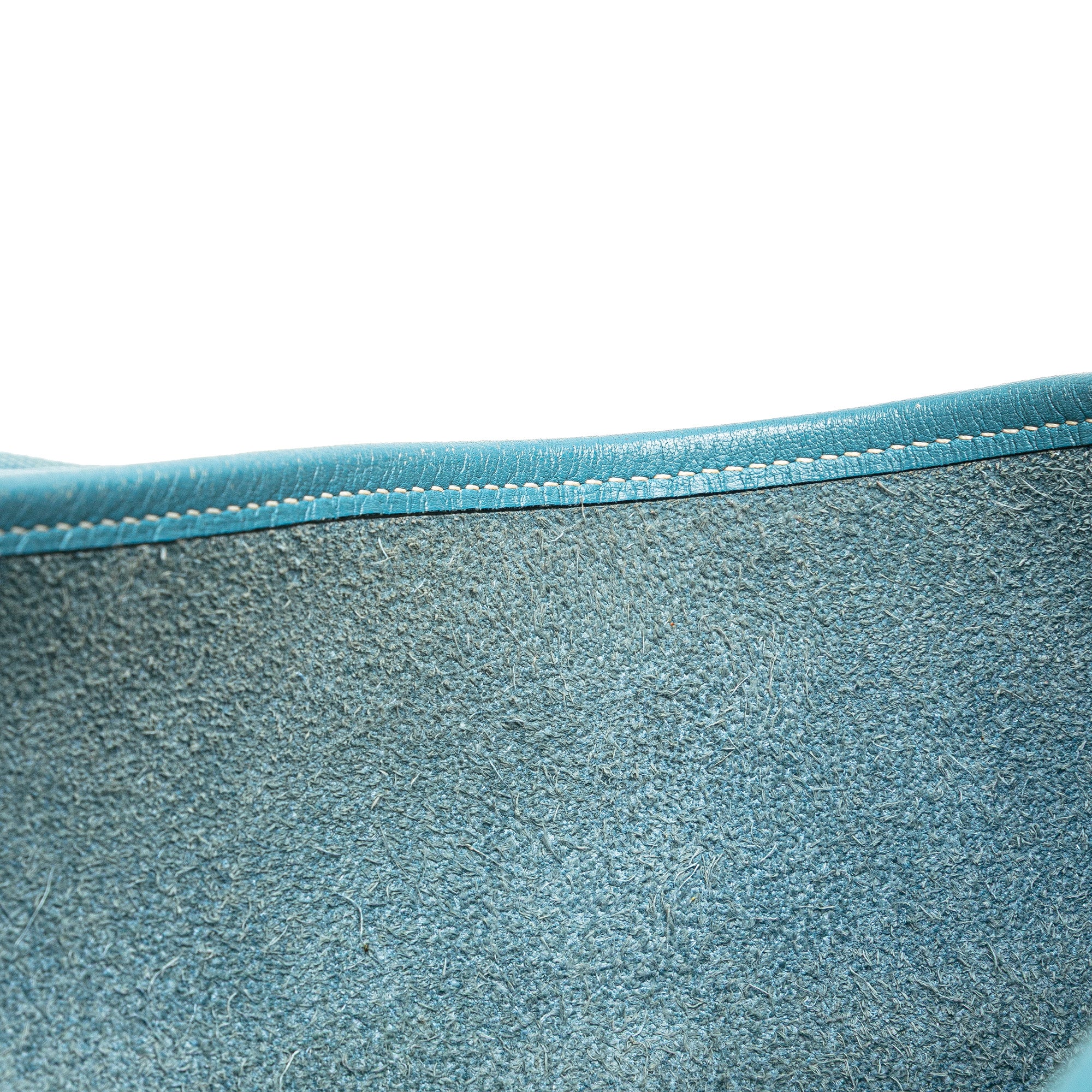 Hermes | Pre-Owned Clemence Evelyne II GM | Blue/Light Blue