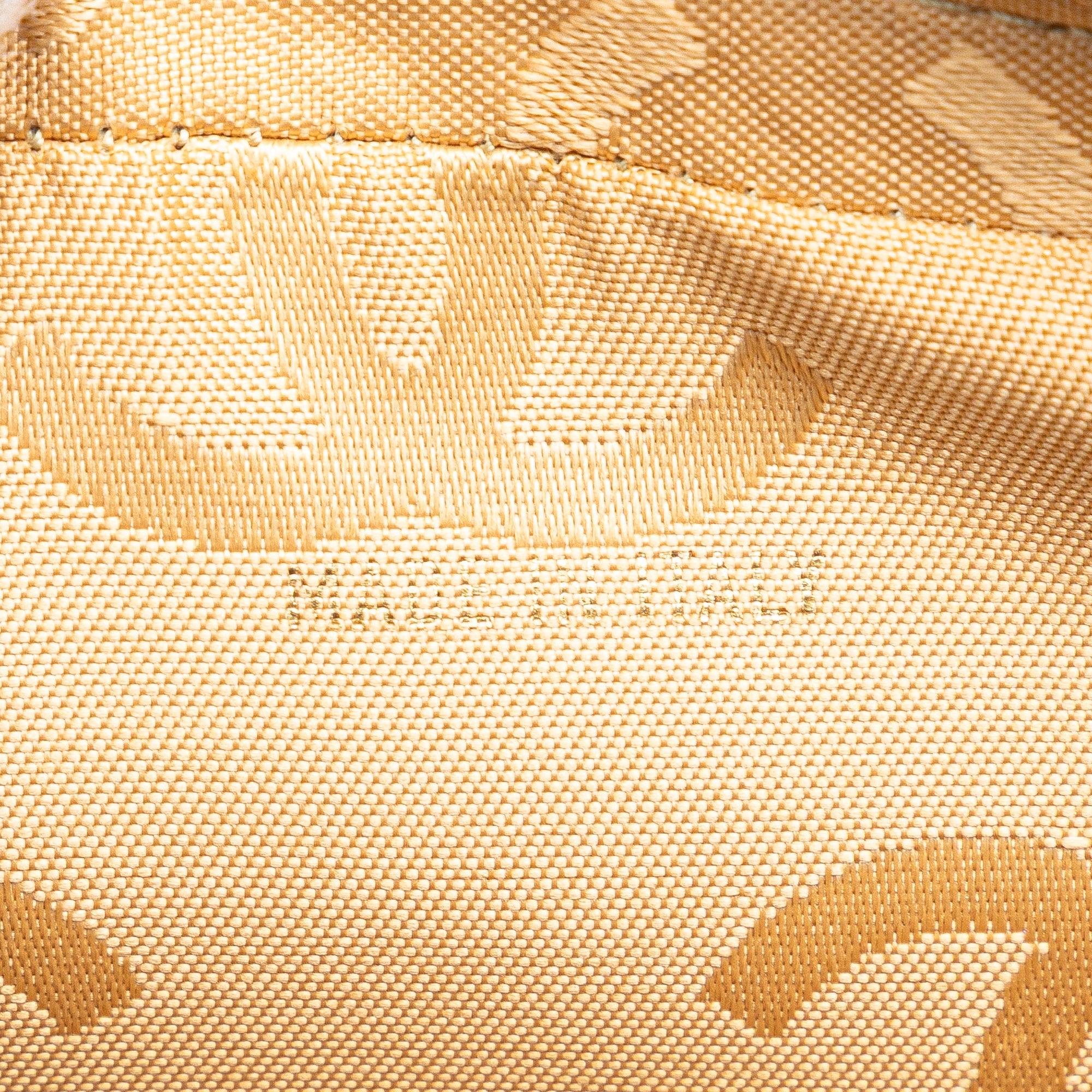 Chanel | Pre-Owned CC Chevron Quilted Lambskin Chain Shoulder Bag | Brown/Beige