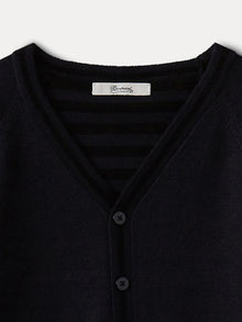 Boy | Boys' Merino Wool Cardigan | Navy