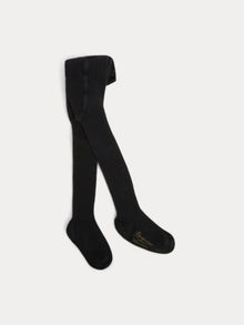 Unisex | Baby Ribbed Tights | Black