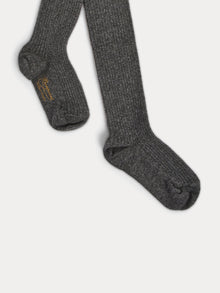Girl | Tights | Dark Heather Gray