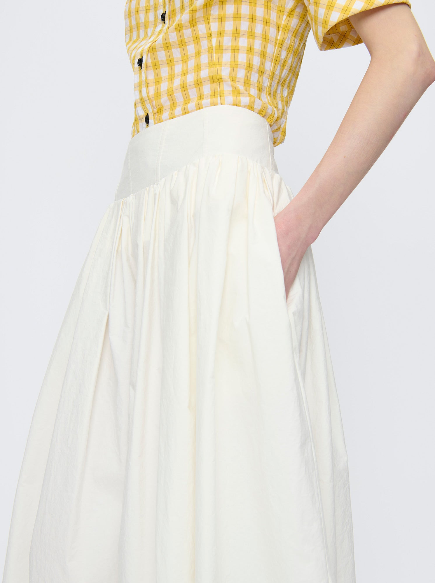 Penelope Full Skirt | Natural