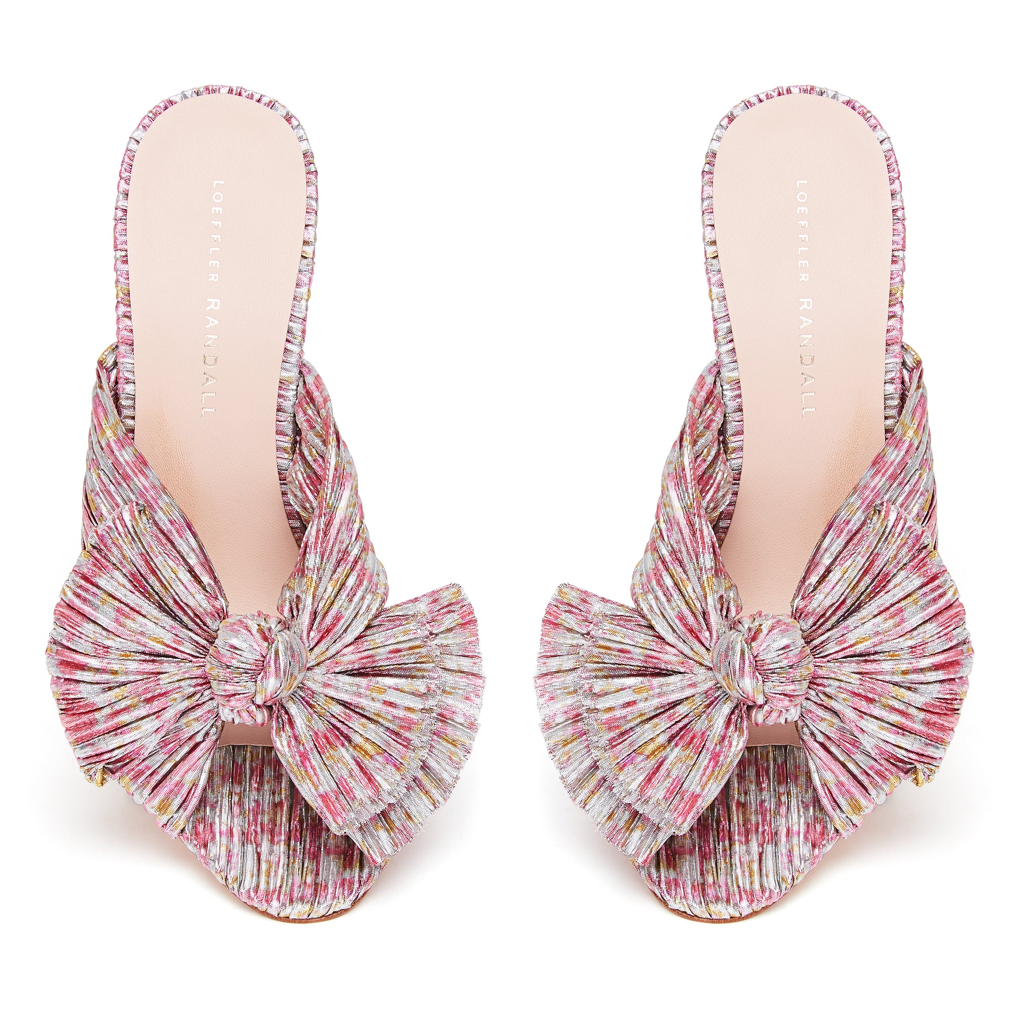 Penny Knot Mule | Pink Multi Floral