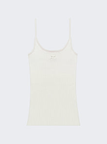 Women | Courrèges | Reedition Knit Tank Top | White