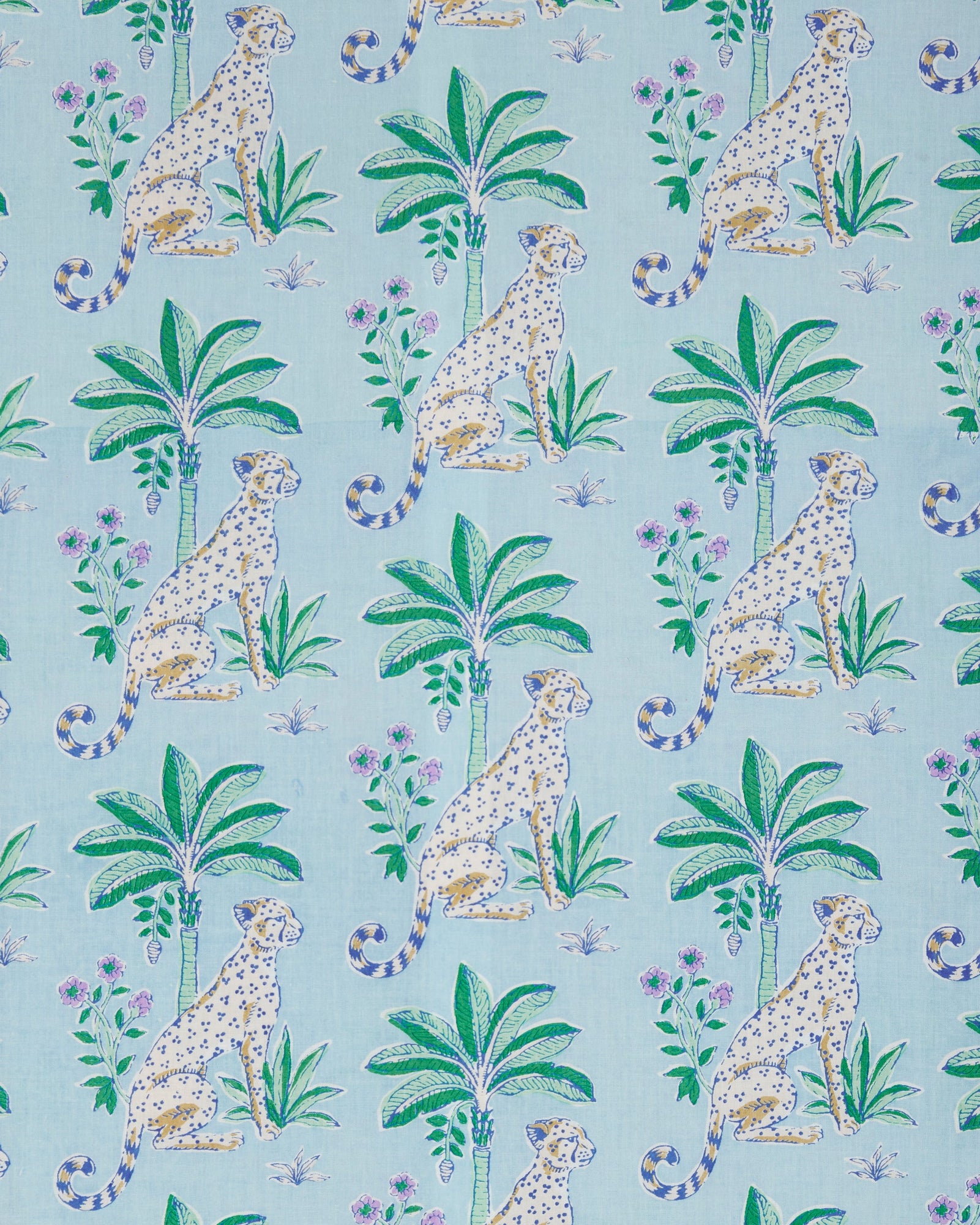 Leopard Mirage - Ocean View Shift - Oasis Sky - Printfresh