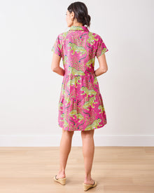 Bagheera - Easy Elegance Dress - Hot Pink - Printfresh