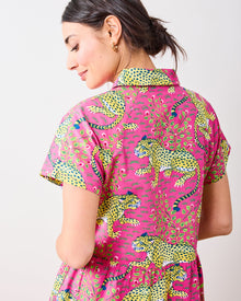 Bagheera - Easy Elegance Dress - Hot Pink - Printfresh