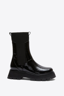 Kate - Lug Sole Combat Boot | Black
