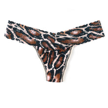 Signature Lace Low Rise Thong - II | Natural Rhythm