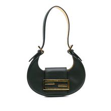 Fendi | Pre-Owned Mini Leather Cookie Hobo | Black