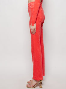 Women | Maisie Wilen | Knitted Mockumentary Jeans | Tomato