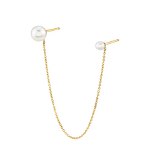 Women | Pearl Pin | 14k Yellow Gold