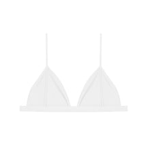 Perfect Match Triangle Top | White Matte