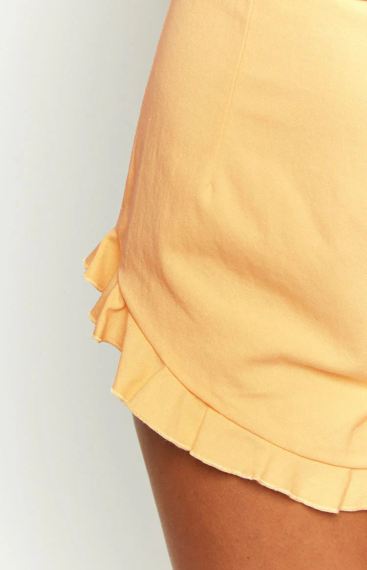 Petal Shorts | Yellow