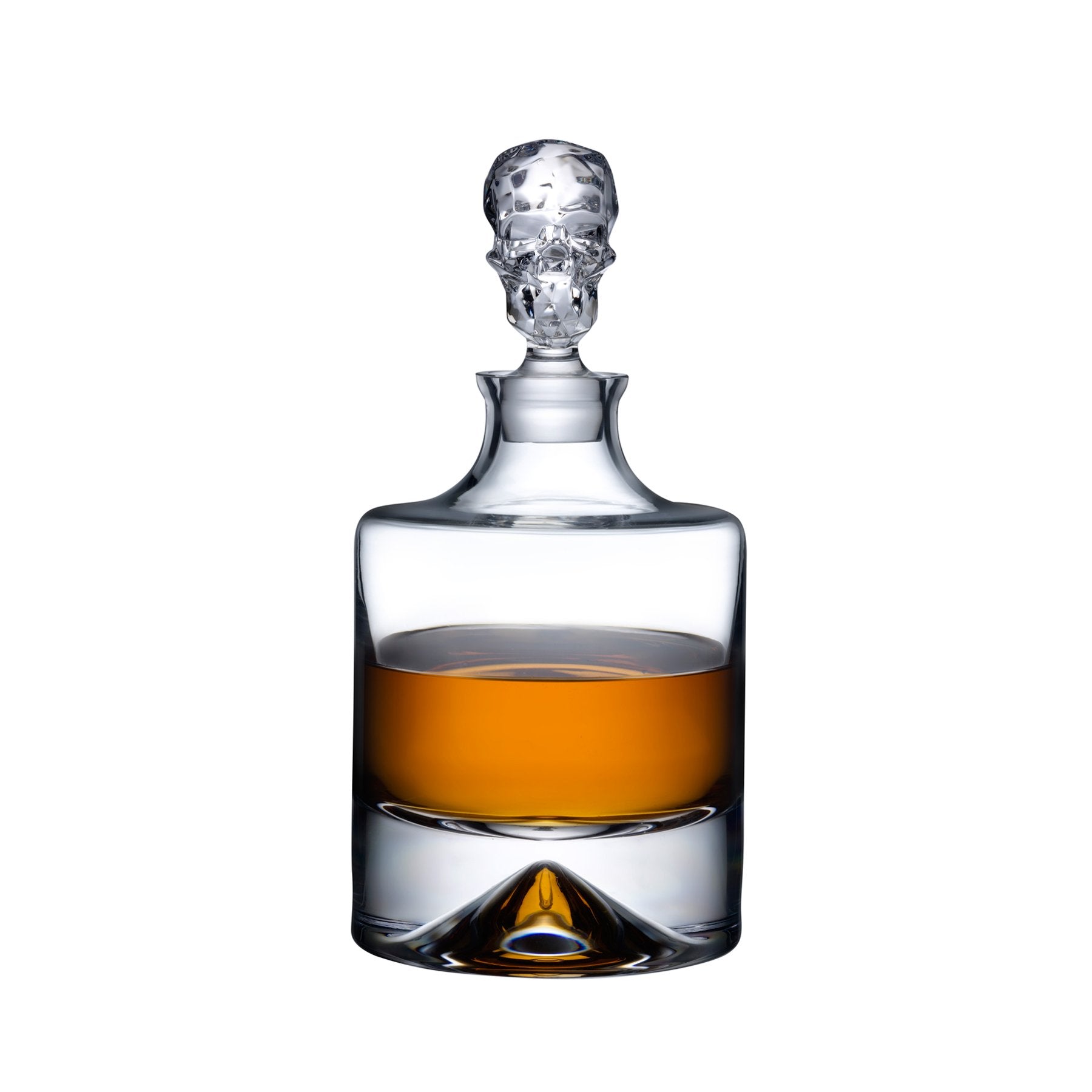 Shade Whisky Bottle | Clear Crystal