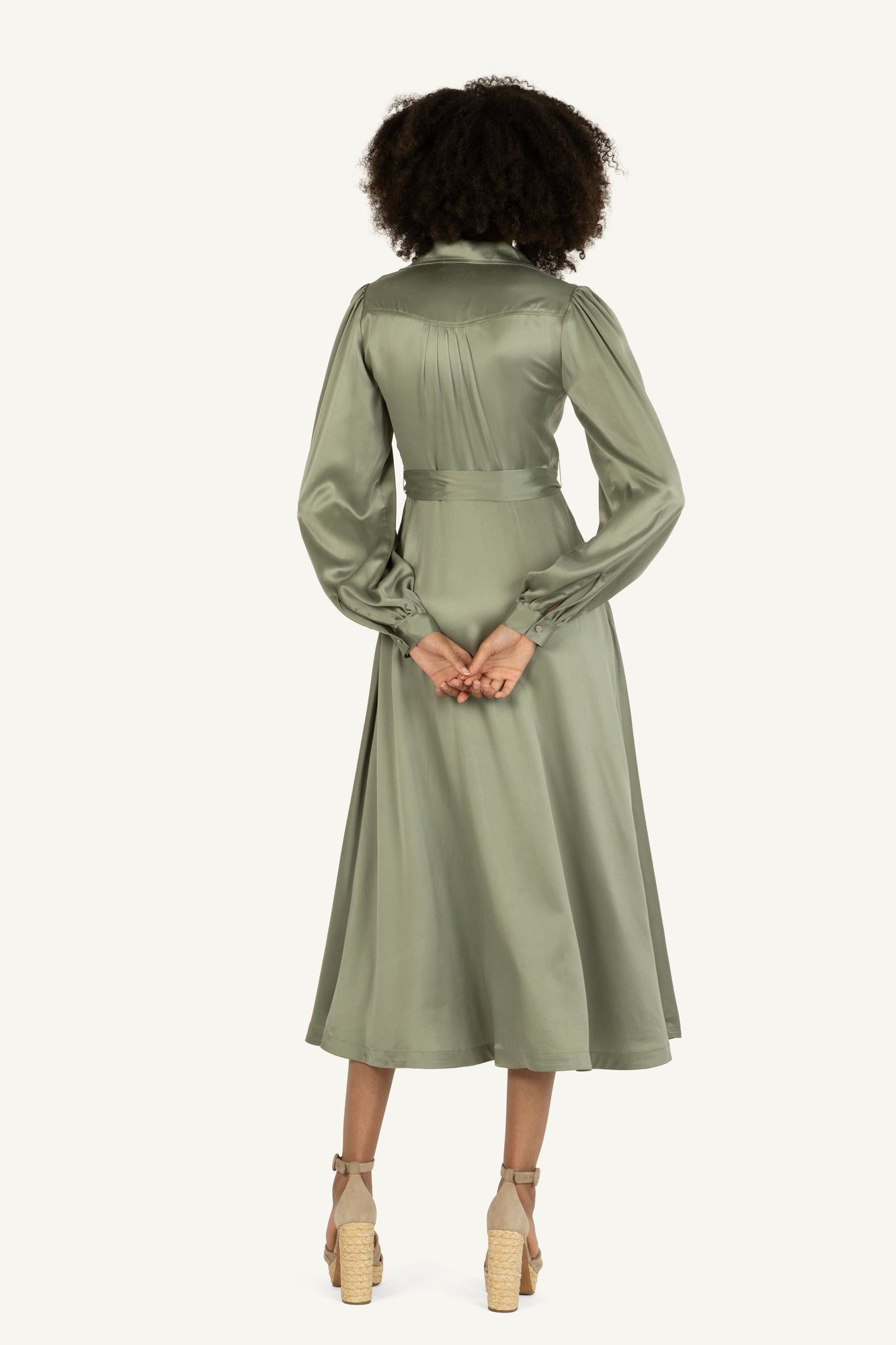 Polly Dress | Laurel Green