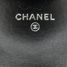 Chanel | Pre-Owned Quilted Lambskin So Black CC Hook Card Holder | Black