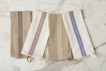 Kitchen Tea Towel | Vintage Navy Blue Stripe | Set of 2