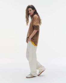 Quarter Zip Pullover | Almond