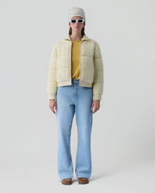 Quilted Puffer Jacket | Mist
