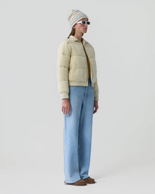 Quilted Puffer Jacket | Mist