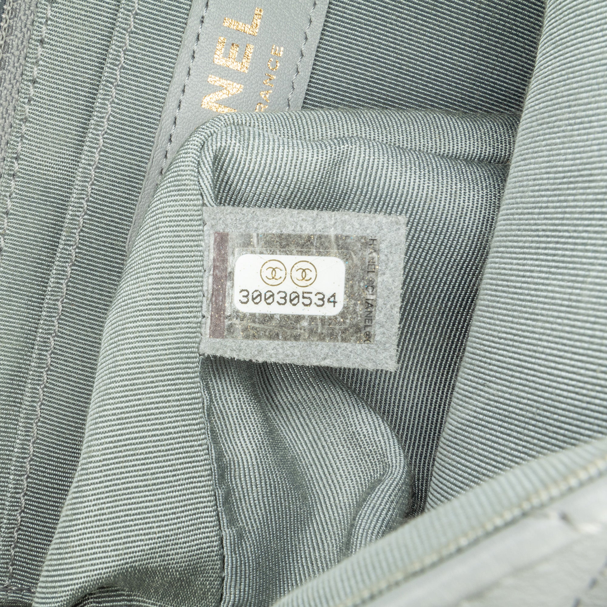 Chanel | Pre-Owned Quilted Calfskin Bolero de Flap - I | Gray